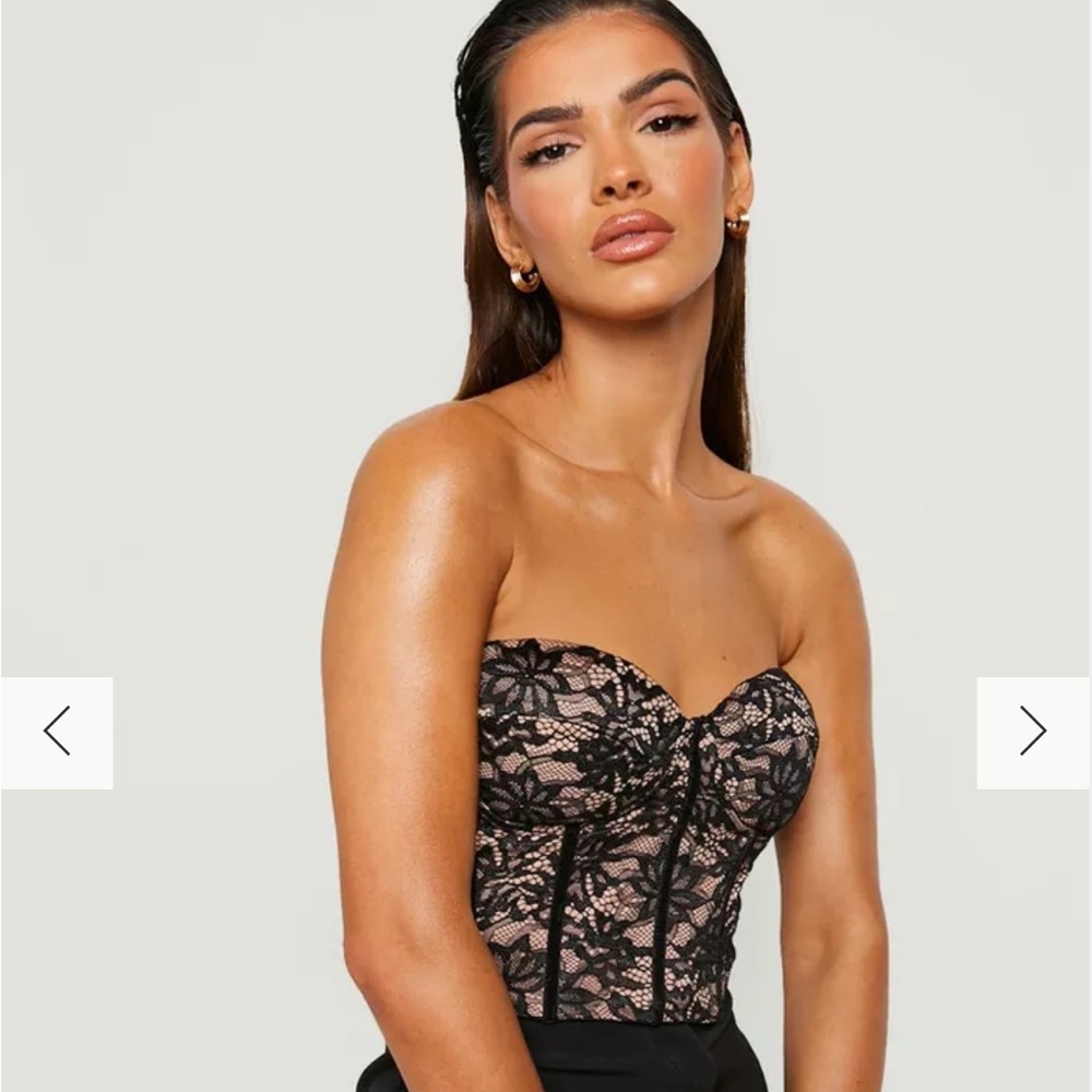 Strapless Corset Top